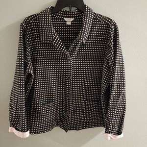 Christopher & Banks Retro Button-Up Jacket Top Extra Large